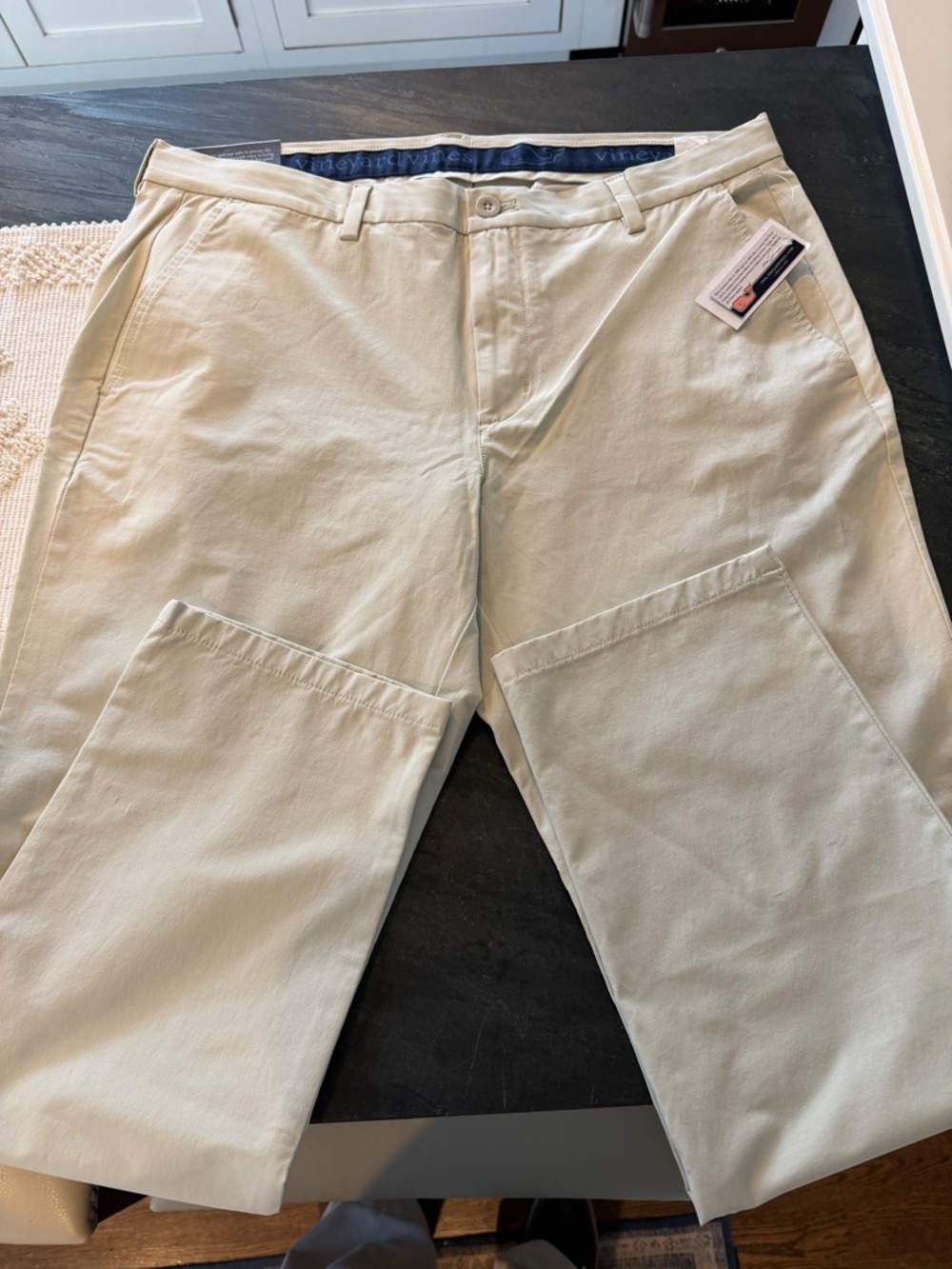 Vineyard Vines Men's Light Beige Chino Pants 36/30
